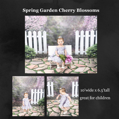 spring garden cherry blossoms
